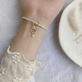S925 Sterling Silver Owl Pendant Necklace Bracelet DIY Accessories
