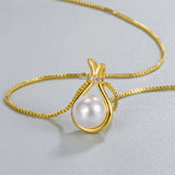 925 Silver Fortune Bag Necklace 24k Good Luck Jewelry
