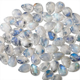 Moonstone Pendant Necklace Retro Style Large Pear Shape 10*14