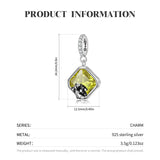S925 Cow Pendant Bracelet Accessories Beads