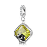 S925 Cow Pendant Bracelet Accessories Beads