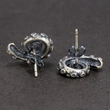 S925 Octopus Claw Tentacles Earrings Personalized Couple Jewelry
