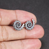 S925 Octopus Claw Tentacles Earrings Personalized Couple Jewelry