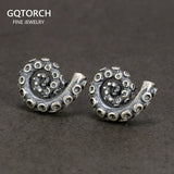 S925 Octopus Claw Tentacles Earrings Personalized Couple Jewelry