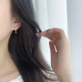 S925 Sterling Silver Plated 14K Earrings for Women