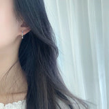 S925 Sterling Silver Plated 14K Earrings for Women