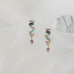S925 Sterling Silver Plated 14K Earrings for Women