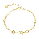 18K Plated Waist Bracelet, Women's Anniversary Jewelry