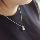 S925 Silver Retro Purse Wallet Pendant