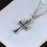 925 Silver Retro Cross Pendant For Men Women