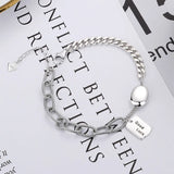 S925 Sterling Silver Retro Thai Silver Good Luck Bracelet
