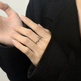 Sterling Silver Boat Anchor Ring Female Arrow