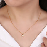 S925 Silver Cubic Zircon Necklaces Pendants for Women