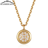 S925 Silver Cubic Zircon Necklaces Pendants for Women