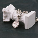 S925 Round Thai Silver Bracelet for Women, Thick Chain, Does Not Fade