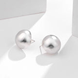 S925 Silver Chandelier Stud Earrings Geometric Women Accessories