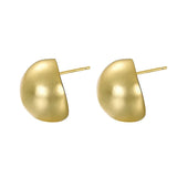 S925 Silver Chandelier Stud Earrings Geometric Women Accessories