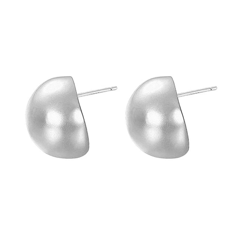 S925 Silver Chandelier Stud Earrings Geometric Women Accessories
