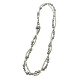S925 Sterling Silver Shijia Pearl Necklace Women's Versatile Collar Chain