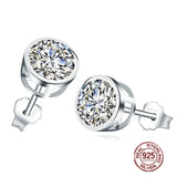 S925 Sterling Silver Zircon Earrings for Women