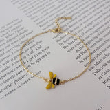 S925 Little Bee Pendant Bracelet For Women
