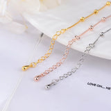 S925 Sterling Silver Beads Bracelet Artistic Jewelry for Women