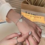 S925 Small Love Bracelet Letters Light Smile Summer Jewelry Gift