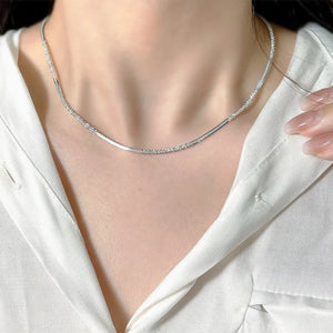 Sparkling Twine Necklace Choker Wedding Gift
