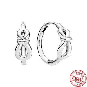 S925 Sparkling Zircon Butterfly Earrings Stud Heart Pendant Earrings