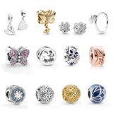 S925 Sterling Silver Spring Beads Charm Bracelet for Style 1: 1 Jewelry