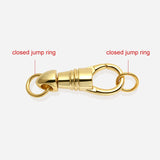 925 Sterling Silver Spring Ring Clasp Pure Silver Lobster Clasp SC-CZ160