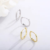 S925 Square Zircon Earrings for Women