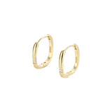 S925 Square Zircon Earrings for Women