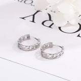 S925 Sterling Silver Stud Earrings Chain Earrings Jewelry