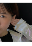 S925 Silver Stud Earrings Small Cold Wind Ear Line Earrings