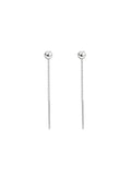 S925 Silver Stud Earrings Small Cold Wind Ear Line Earrings