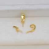 S925 Sterling Silver Teapot Style Pendant Findings