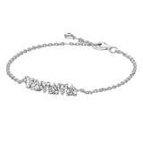 925 Sterling Silver Pando Bracelet Heart Seal Love Infinite Bangle