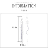 S925 Silver Tremella Hook Long Tassel Earrings