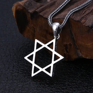 S925 Sterling Silver Star Pendant Necklace