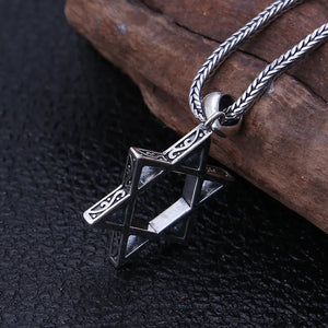 S925 Sterling Silver Star Pendant Necklace