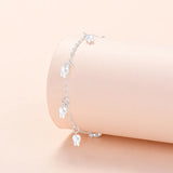 Sterling Silver Tulip Bracelet Flower Girl Birthday Party Gift