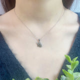S925 Unicorn Necklace Sterling Silver Simple Elegant Ladies Pendant Jewelry