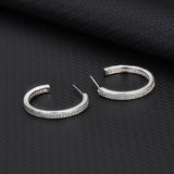 S925 Silver Personality Earrings Vintage Set Diamond