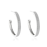 S925 Silver Personality Earrings Vintage Set Diamond