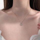 S925 Sterling Silver Pendant Necklace Women Fine Jewelry