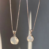 S925 Sterling Silver Pendant Necklace Women Fine Jewelry