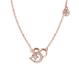 S925 Sterling Silver Mouse Pendant Necklace for Women