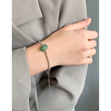 S925 Silver Women's Geometric Ball Bracelet Gift