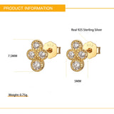 S925 Zircon Ear Cuff Clip Earrings for Women Girls
